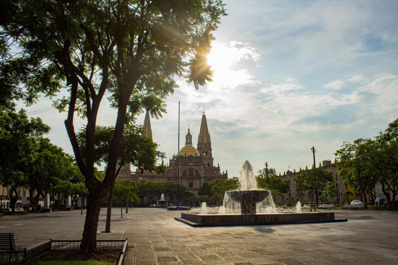 Hotel Real De Castilla Colonial Guadalajara Exterior foto